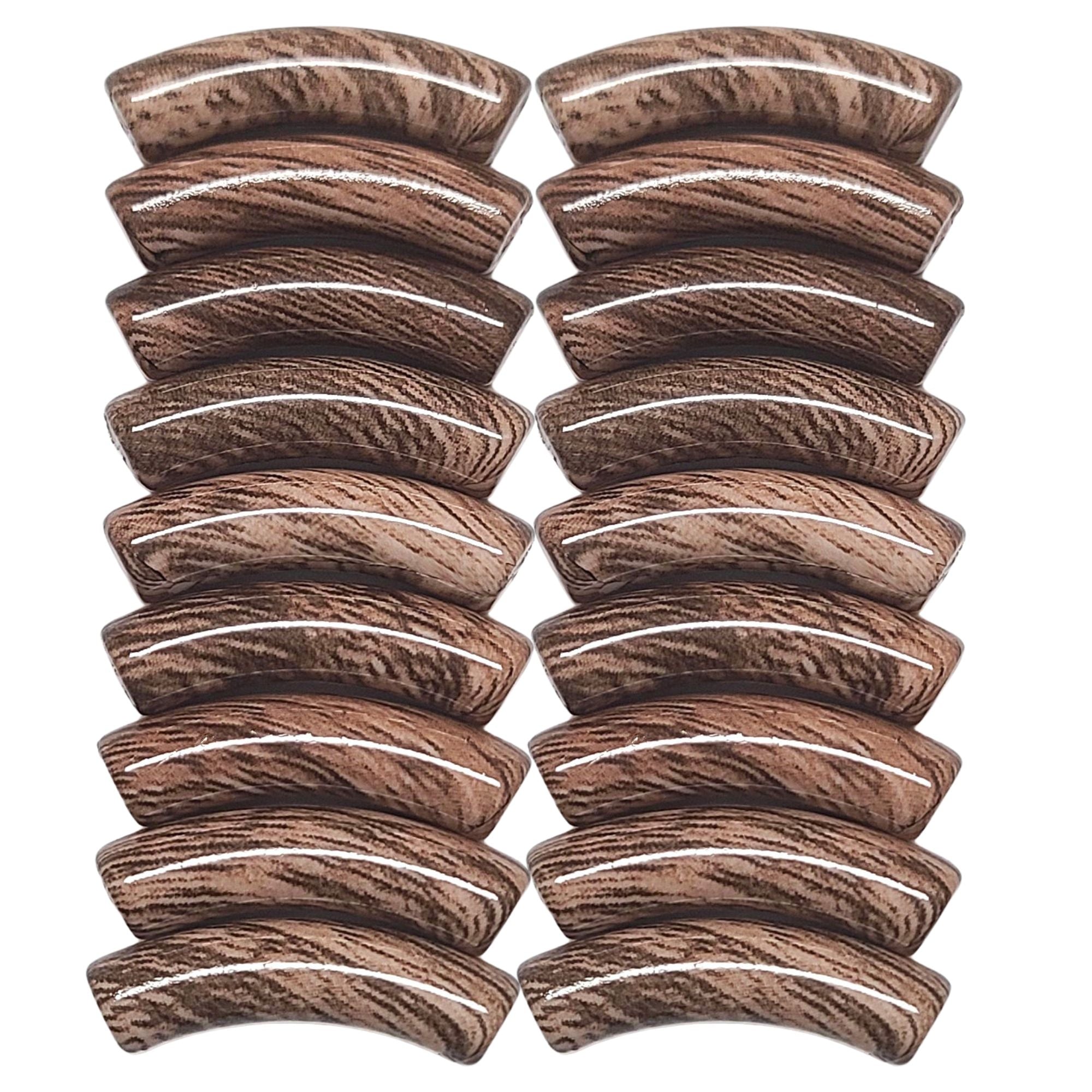 ARTSHOP Tubes DESIGN 1035 tube 8mm motif bois marron