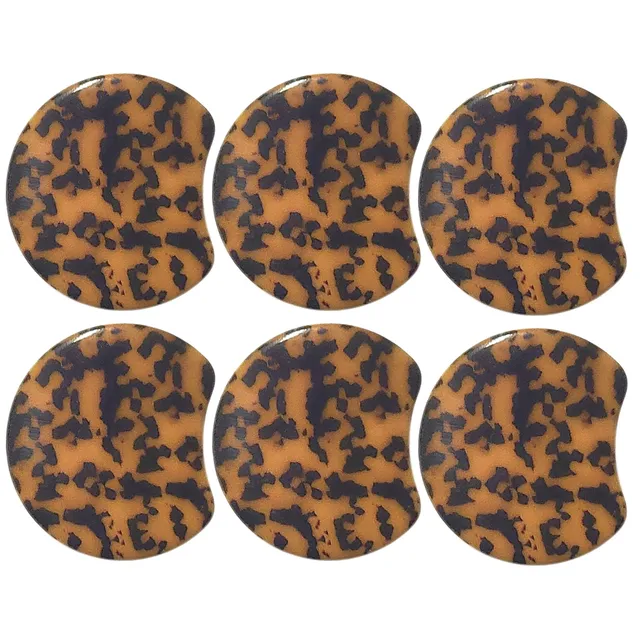 ARTSHOP Palets LUNE MOON 1022B palet écaille tortue x6 résine