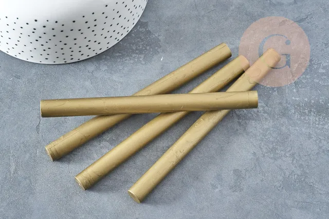 Gingerlily Loisirs Créatifs G8910 bâton cire doré 135mm