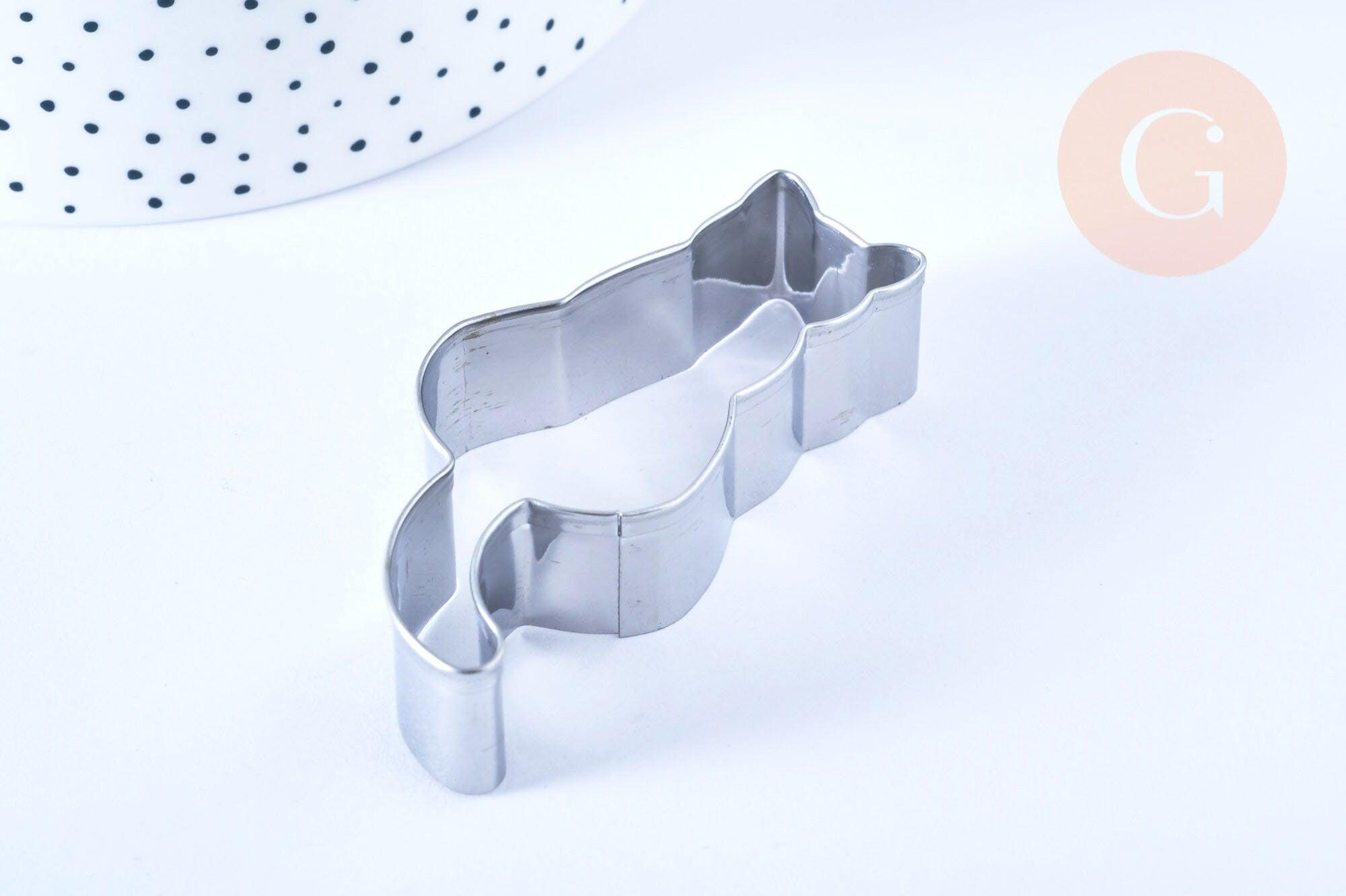 Gingerlily G5101 emporte-pièce chat inox 6,9 cm