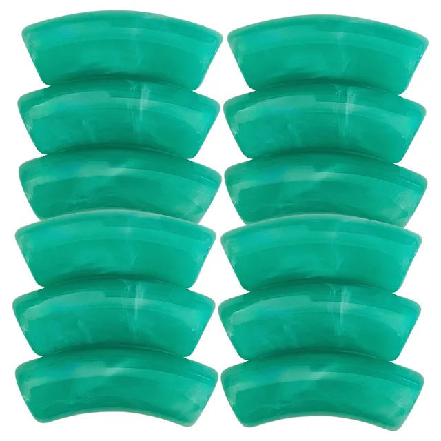ARTSHOP Tubes Couleurs 9 perle tube 12MM vert d'eau marbré x1