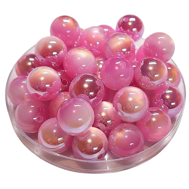 ARTSHOP Boules 16mm 286 oeil de chat AB rose x1