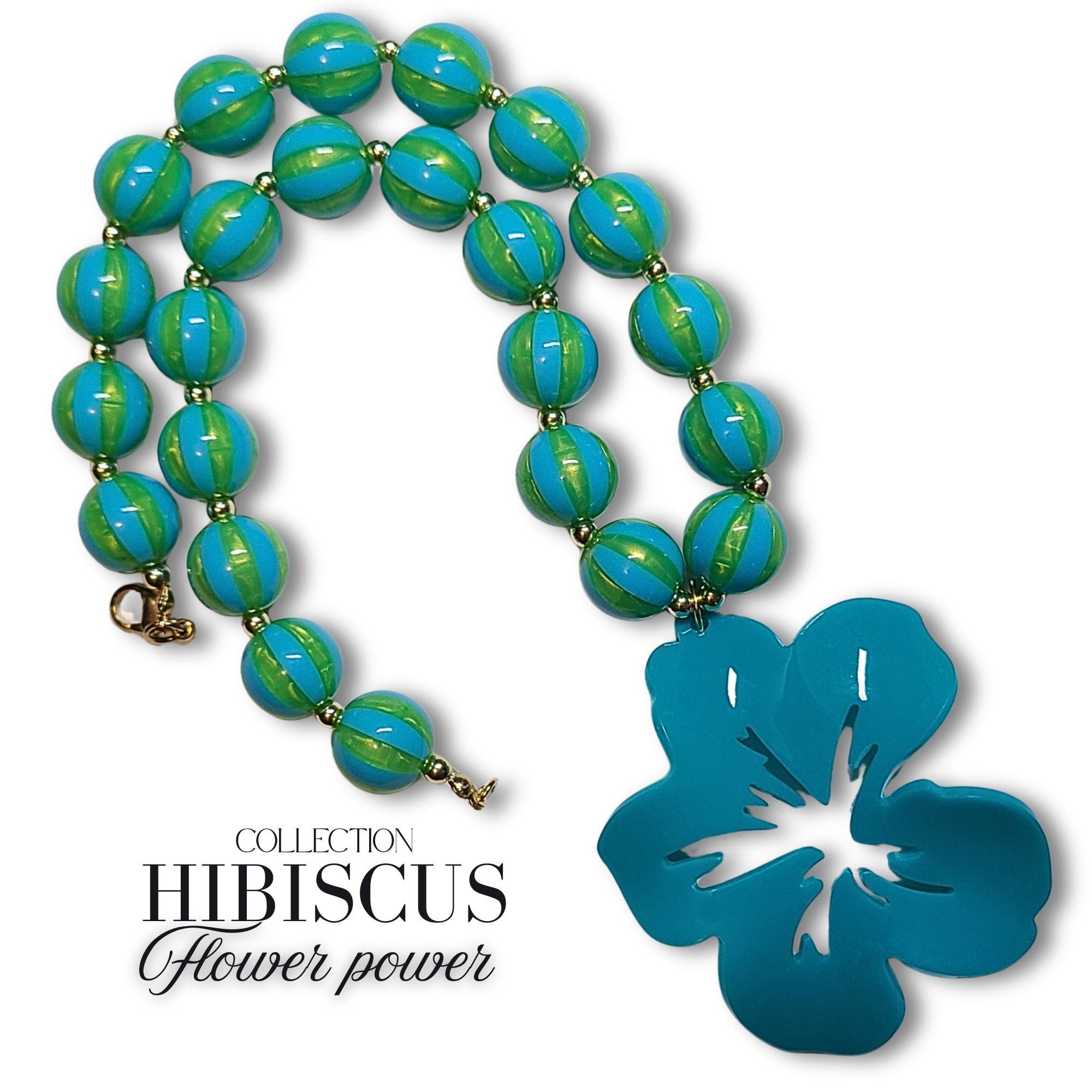 ARTSHOP Boules 16MM 419 Turquoise perle acrylique x10