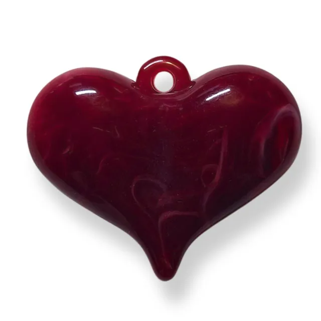 ARTSHOP HeartLine 13 Cœur Maxi Bordeaux perle x1