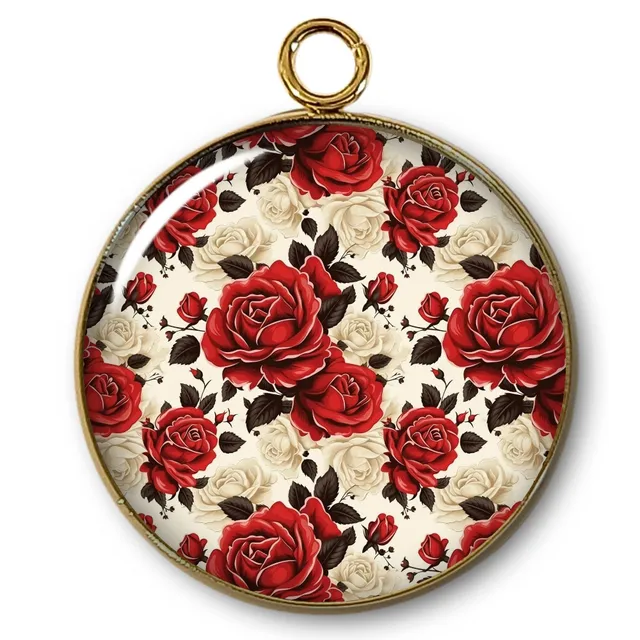ARTSHOP Pendentifs 42 Intemporel Pendentif Fleurs 31mm x1