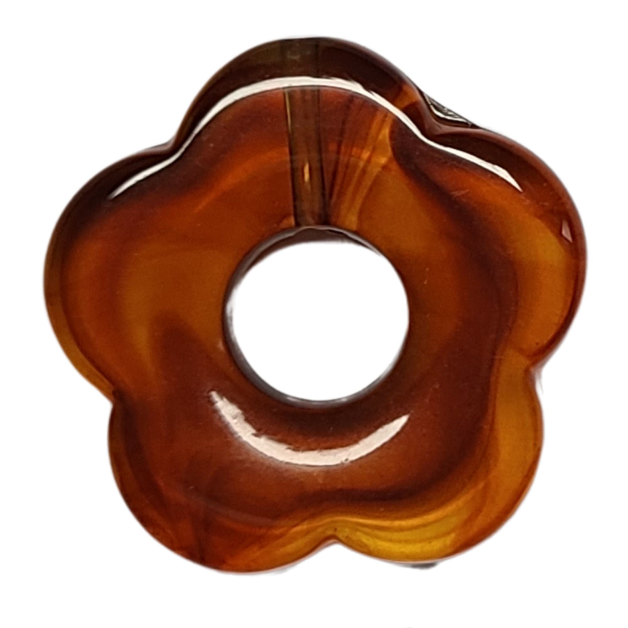 ARTSHOP Flower Power 49 Fleur Capucine Caramel 27mm x1
