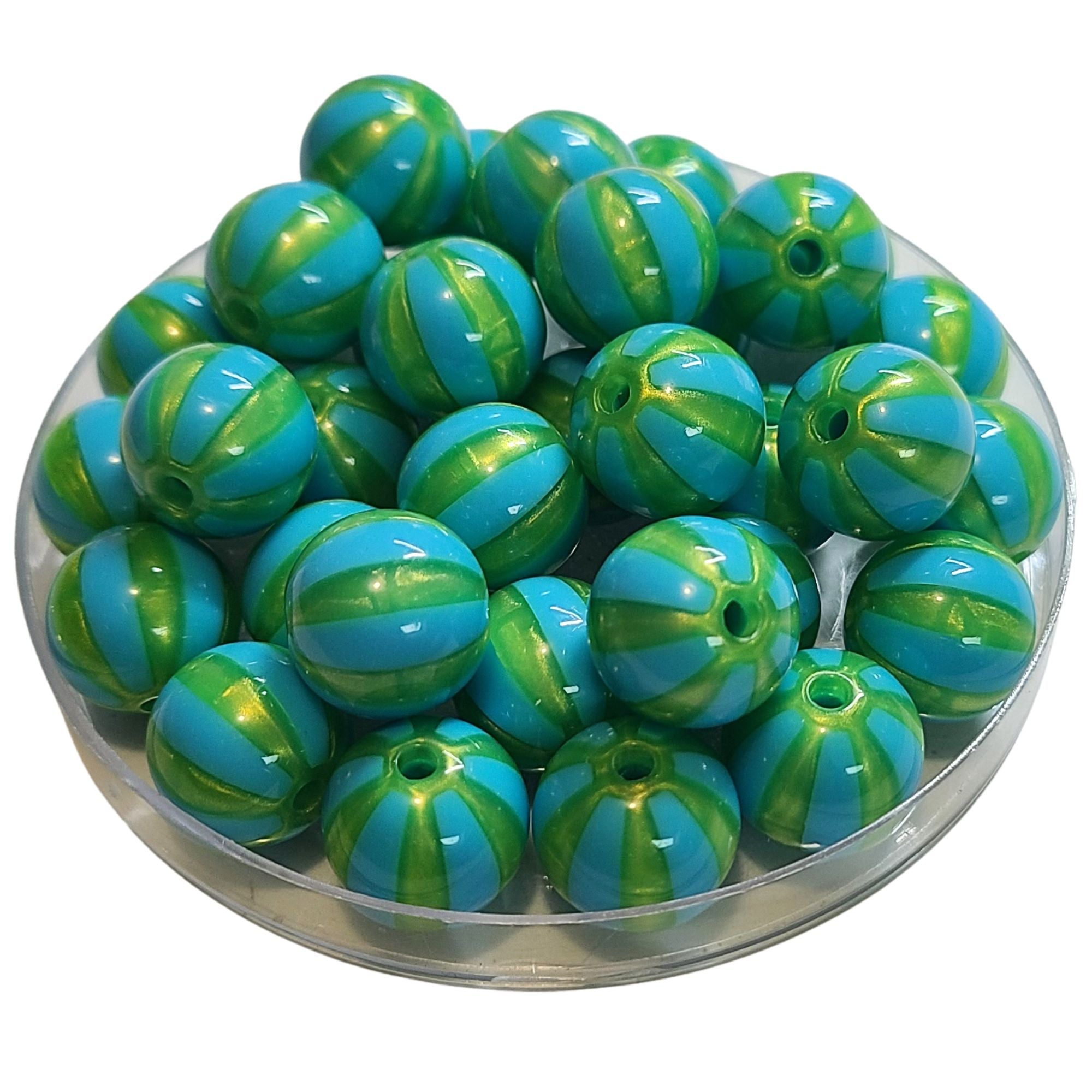 ARTSHOP Boules 16MM 419 Turquoise perle acrylique x10