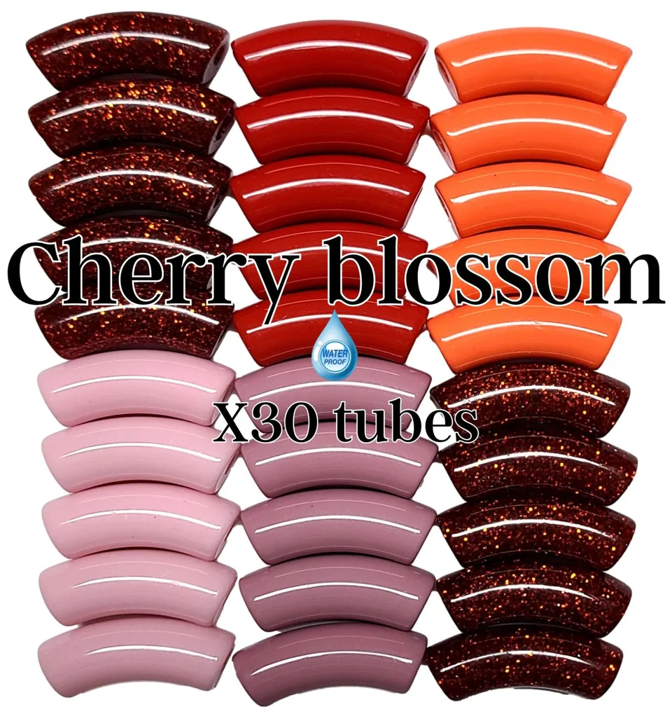 ARTSHOP Camaieux 80 lot tubes incurvés cherry blossom 12mm x30