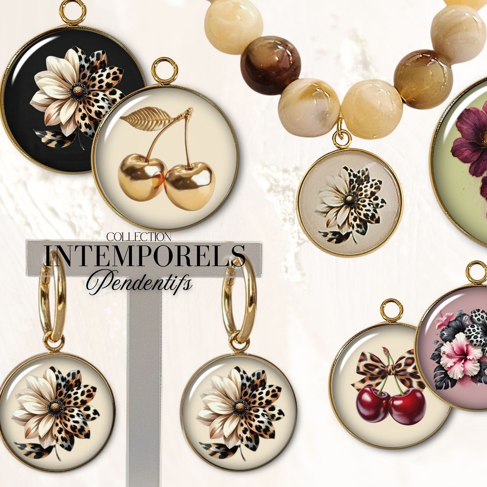 ARTSHOP Pendentifs 86 pendentif teckel intemporel x1