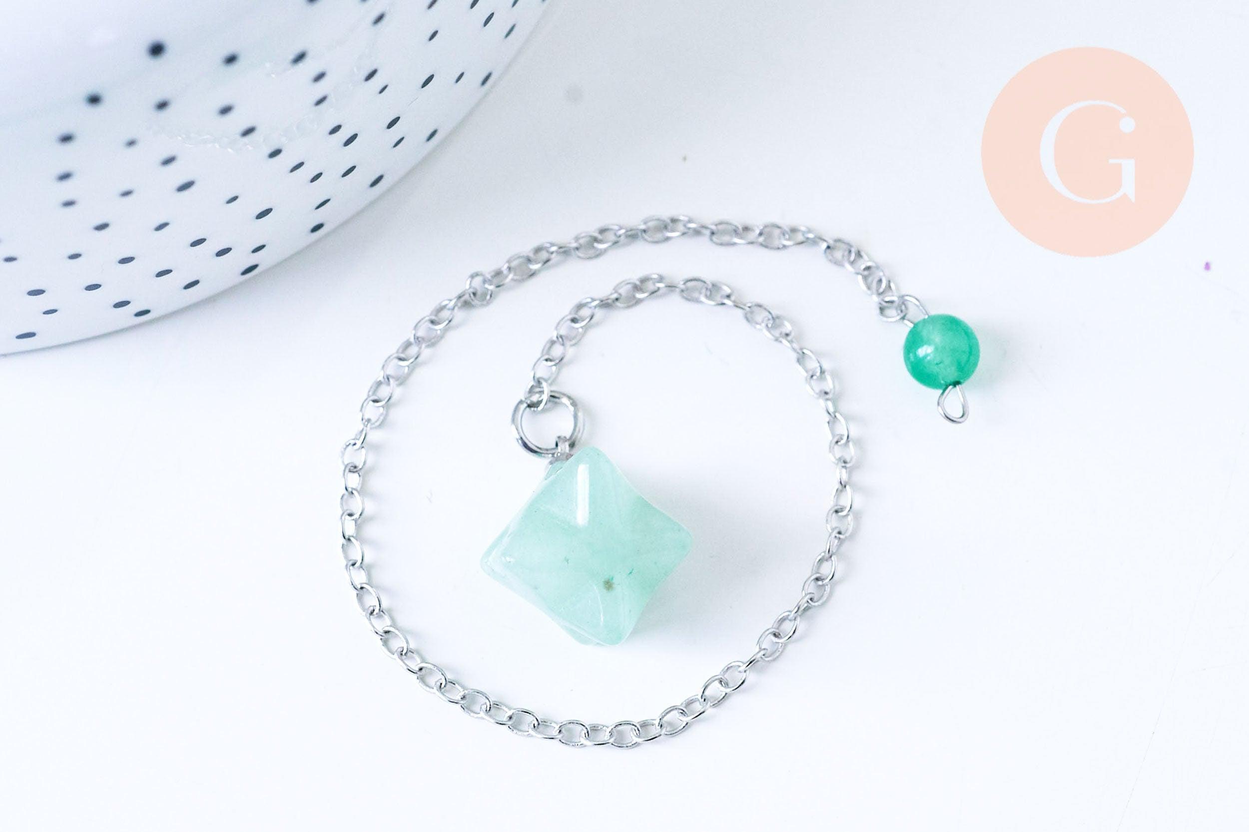 Gingerlily G5536 pendule Merkaba aventurine 23cm