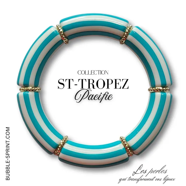 ARTSHOP St-Tropez bracelet Pacific kit ou monté 5,5 cm