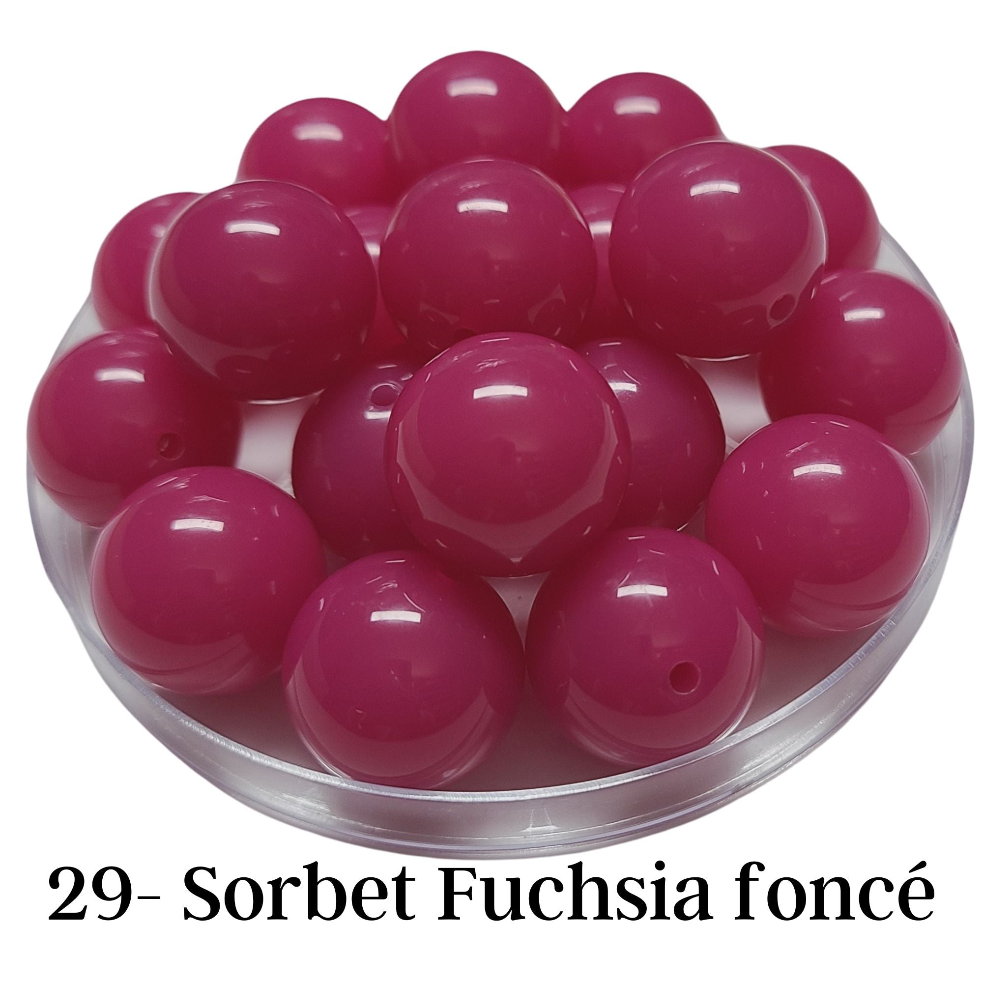 ARTSHOP Boules 20MM 29 sorbet fuchsia x1