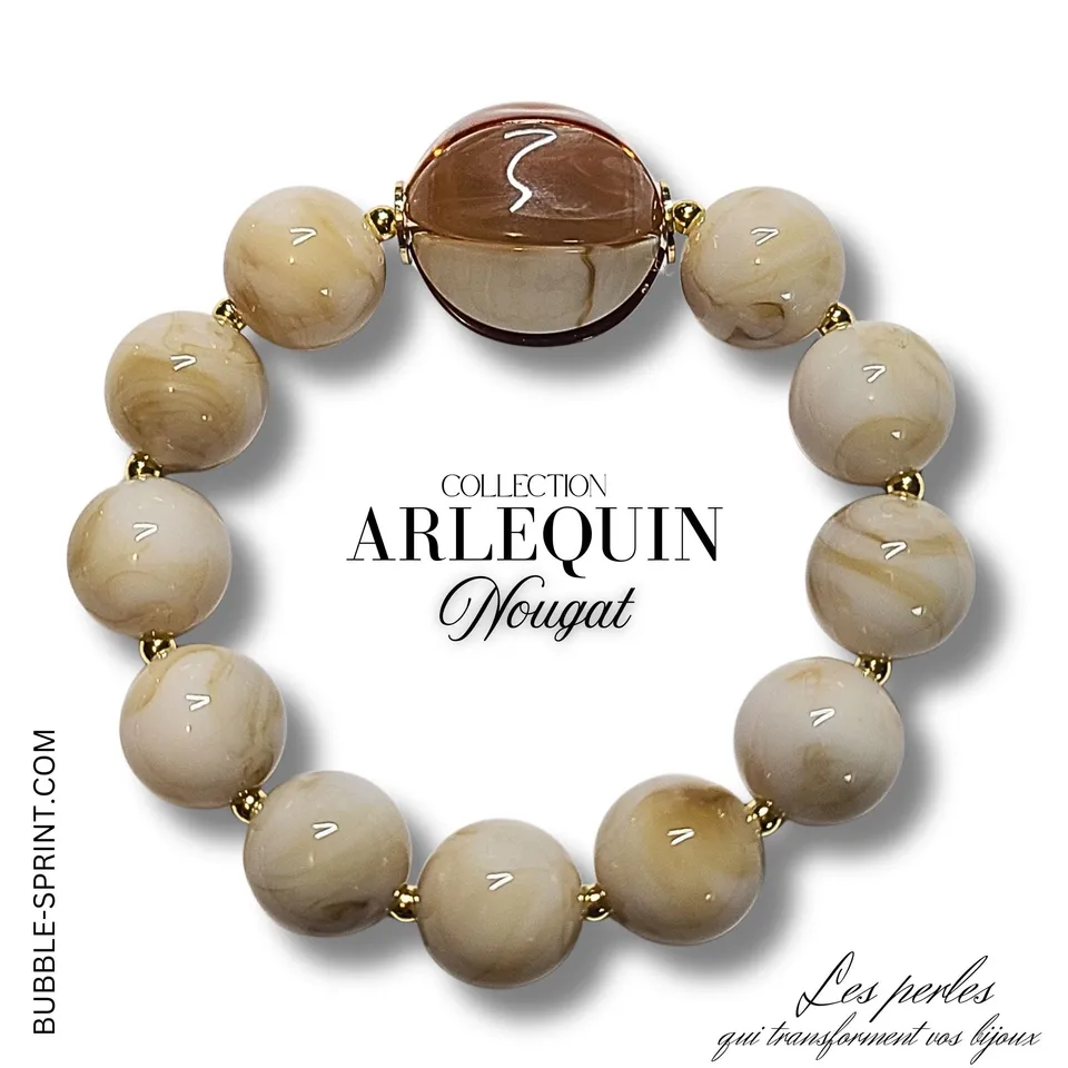 ARTSHOP Arlequin kit bracelet nougat complet
