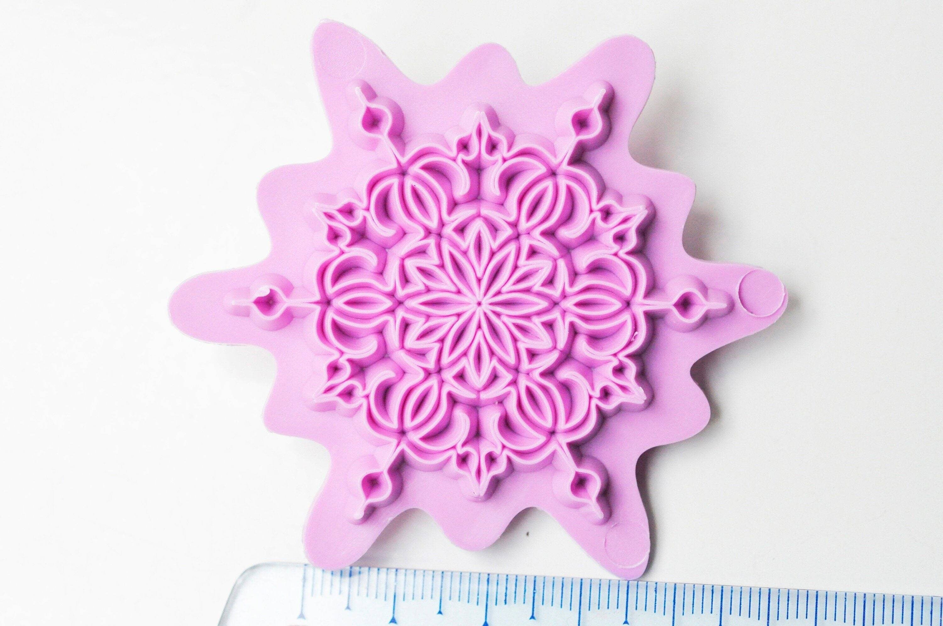 Gingerlily G4075 moule silicone flocon x5 53-68mm