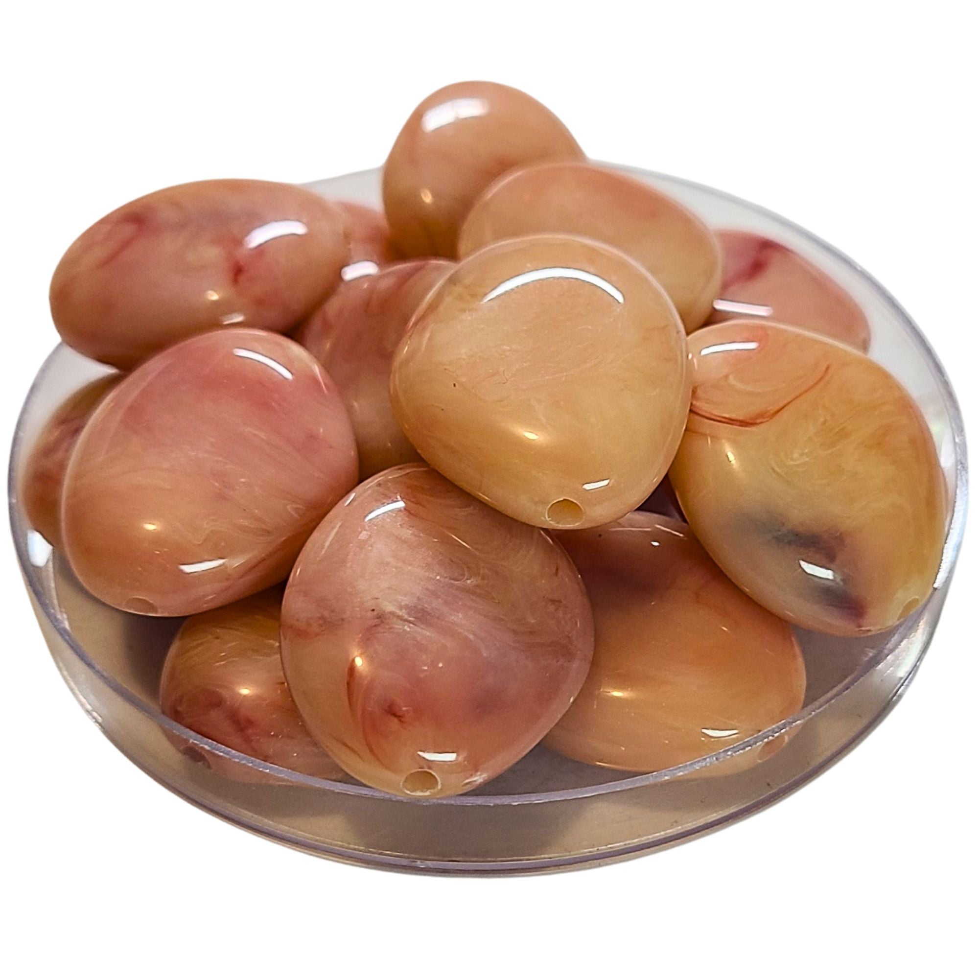 ARTSHOP Galets TIKA Rosaline marbre perle galet 30 mm x1