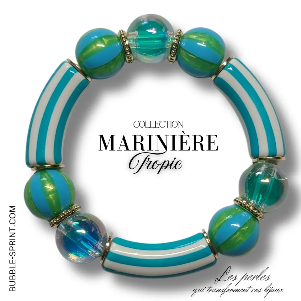 ARTSHOP MARINIÈRE bracelet Tropic 5,5cm kit