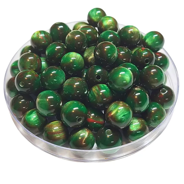 ARTSHOP Boules 225 Deep Forest perle acrylique 12MM x20