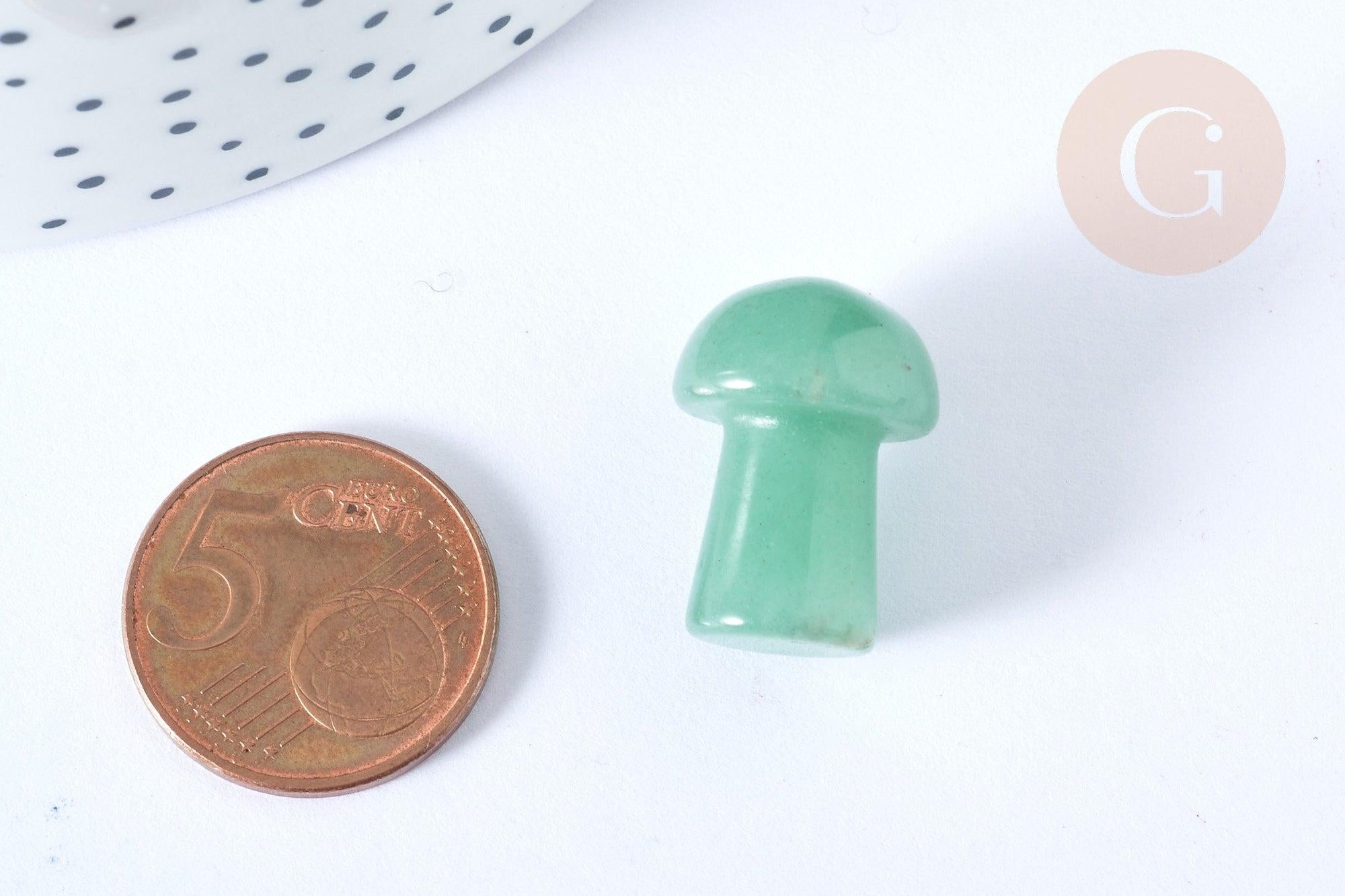 Gingerlily Pierre massage champignon aventurine 20 mm