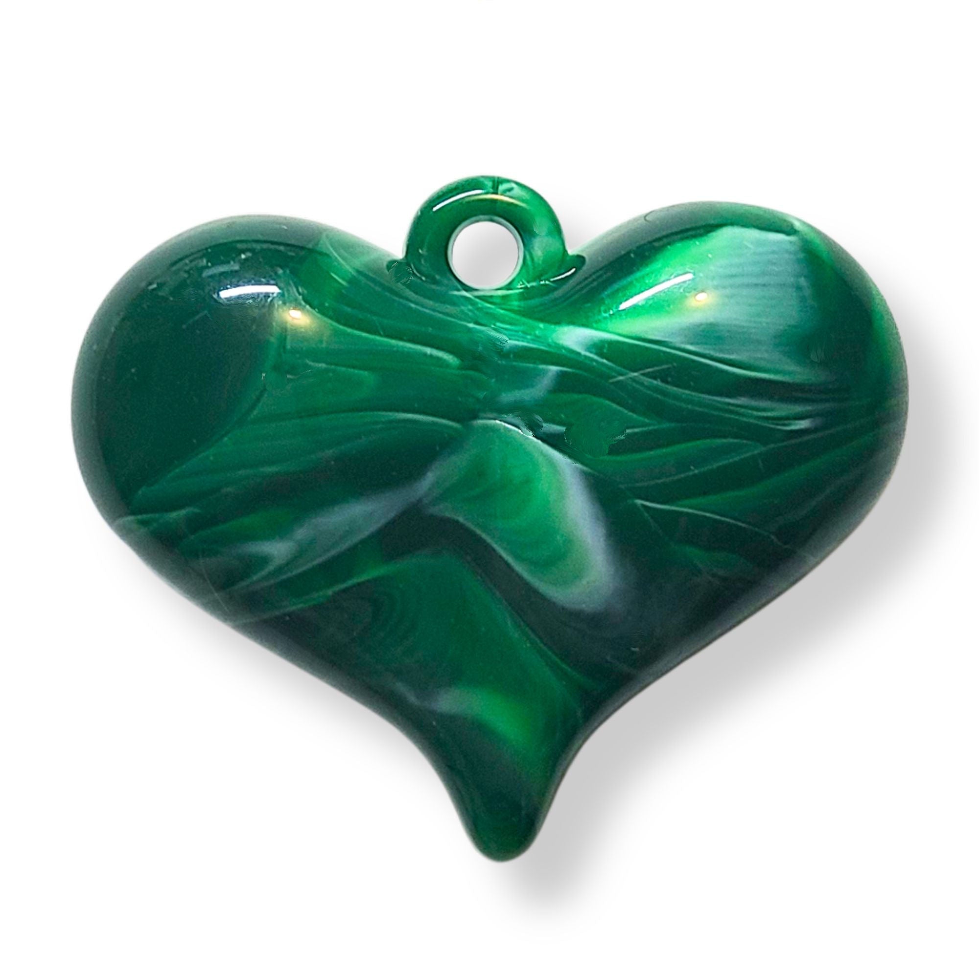 ARTSHOP HeartLine 22 Coeur MAXI perle sapin marbré x10