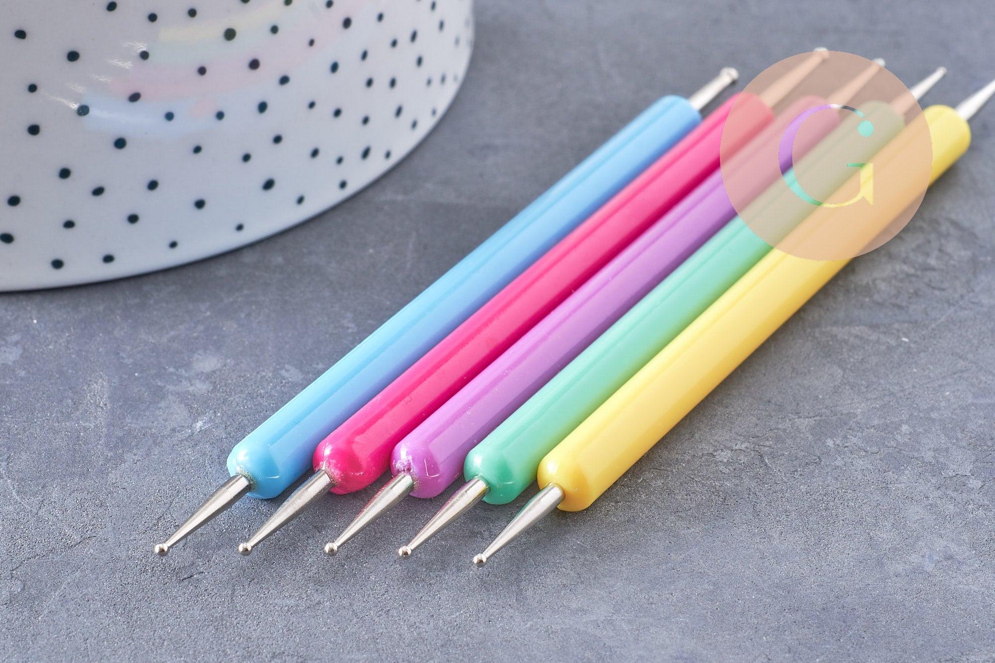 Gingerlily Pâte polymère outils modelage 13.2cm x5 plastique