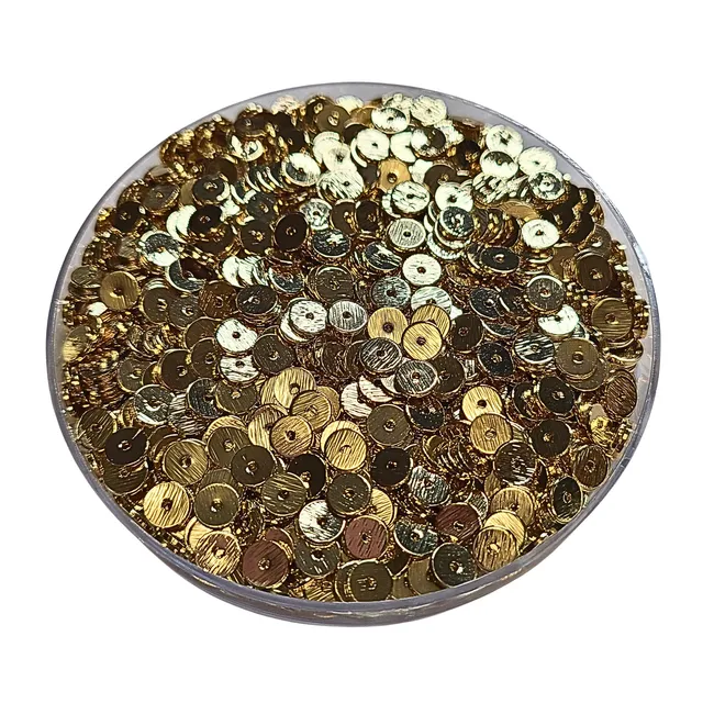 ARTSHOP Séparateurs rondelles brossées PLO-11 doré 6mm x10