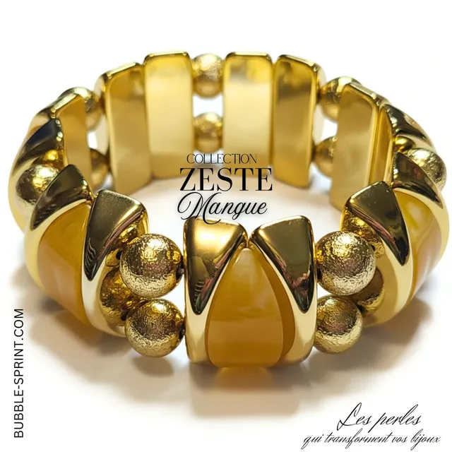 ARTSHOP ZESTE Mangue marbré kit bracelet sans aiguille