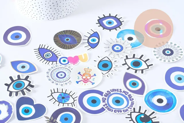 Gingerlily G10693 stickers oeil protecteur x50 waterproof