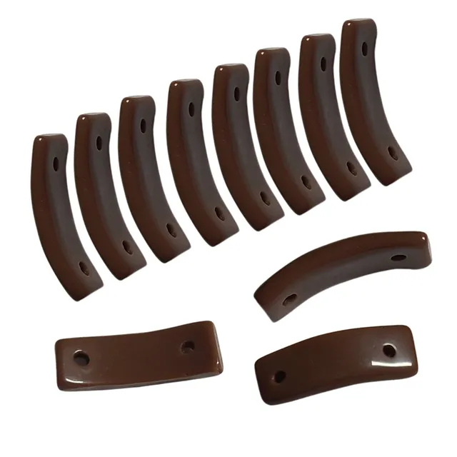 ARTSHOP Séparateurs Barres incurvées Chocolat Réf 45 x6 pcs