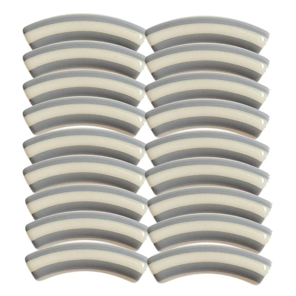 ARTSHOP Tubes à Rayures 460 tube incurvé 8 mm greige