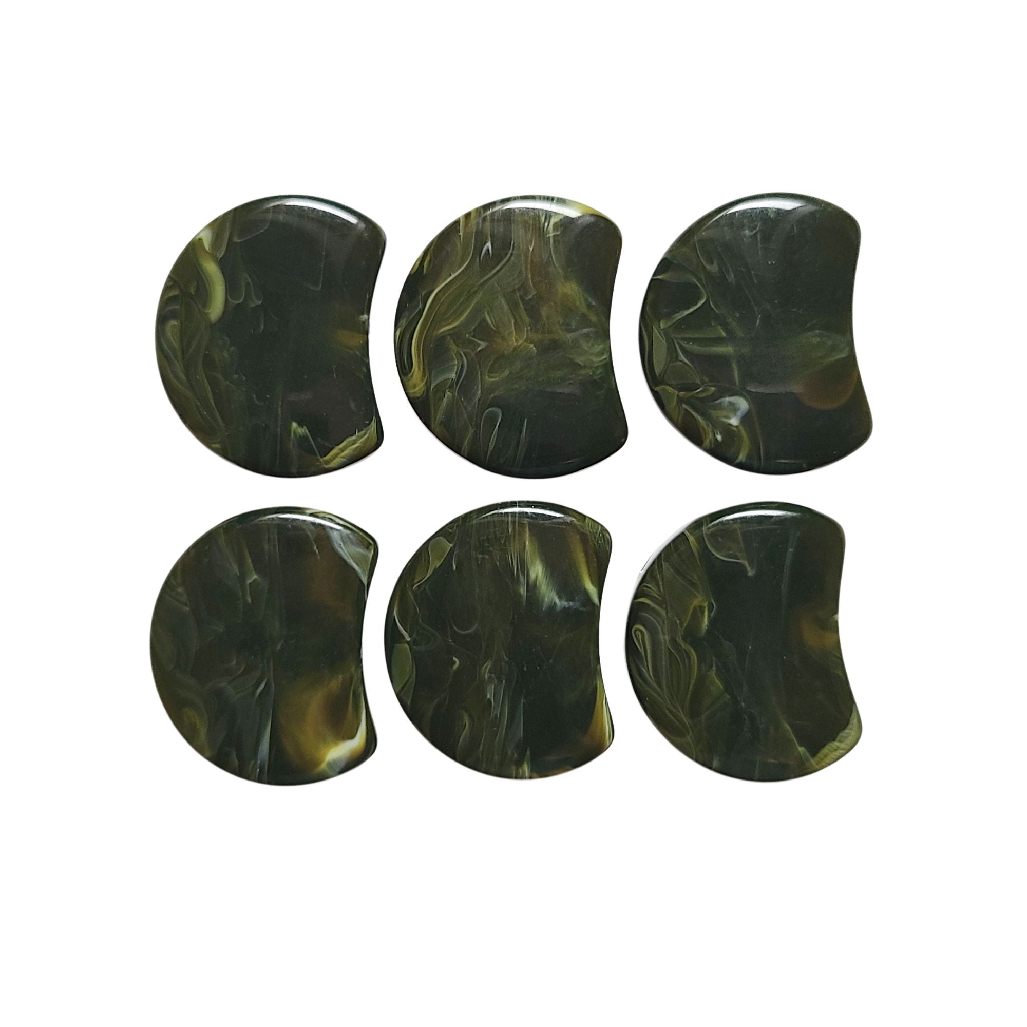 ARTSHOP MiniMoon palet Lune Vert mousse marbré x1 acrylique