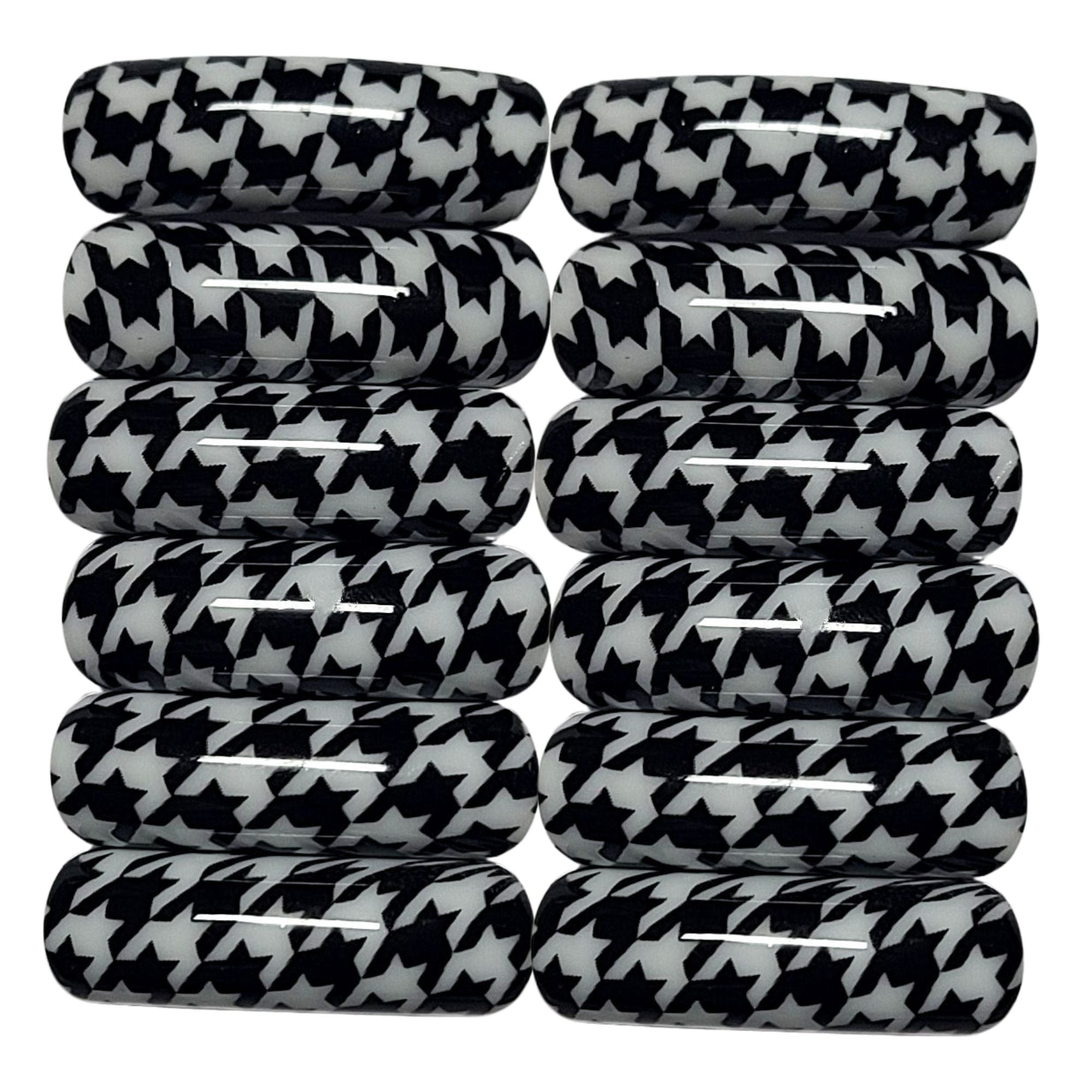 ARTSHOP 1033 tube pied de poule noir 12mm x1