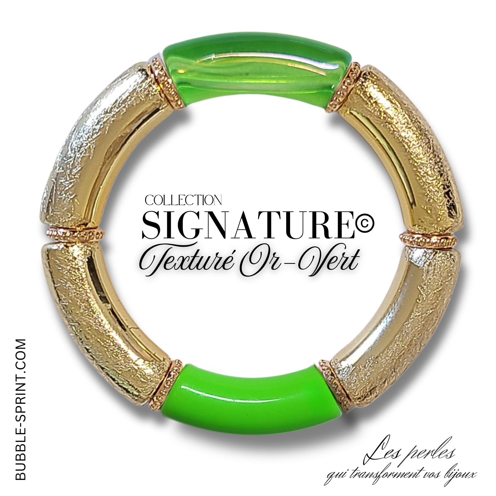 ARTSHOP Bijoux en KITS SIGNATURE kit bracelet été vert