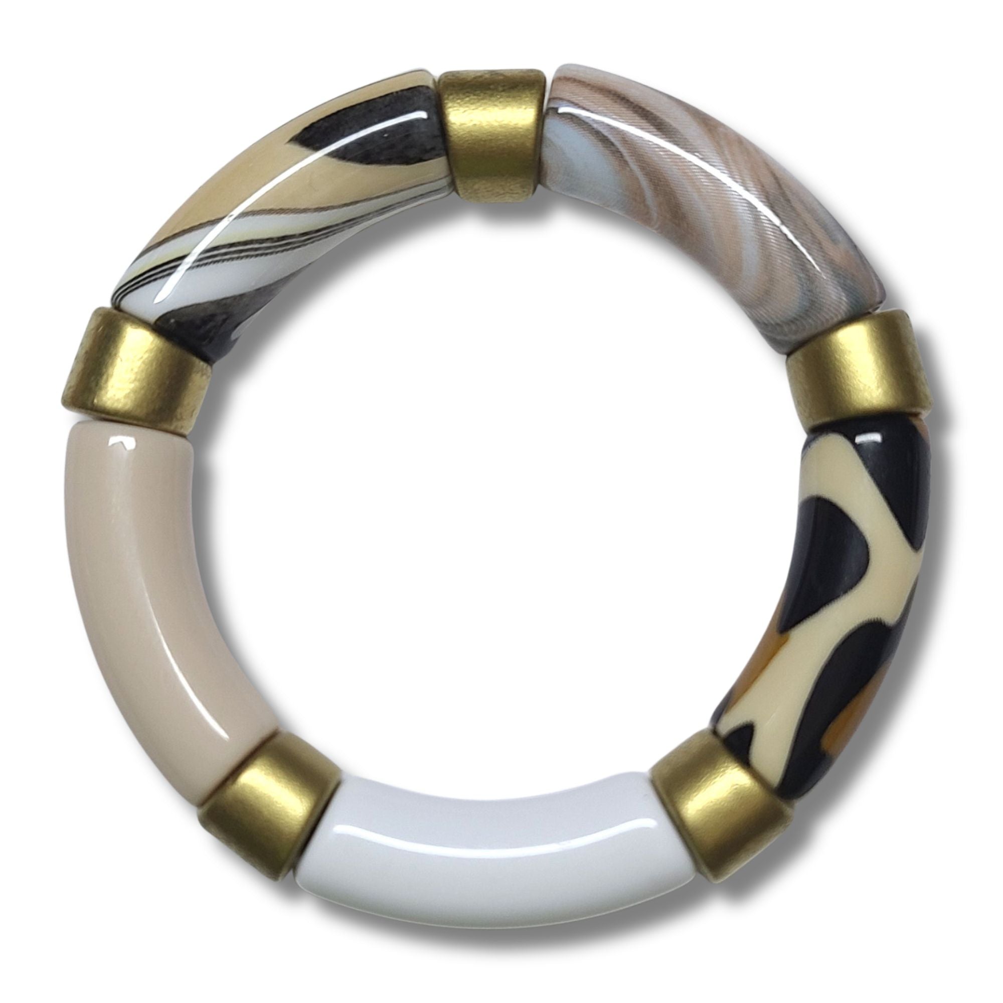 ARTSHOP Séparateurs 235C cylindre doré vieilli satin x5