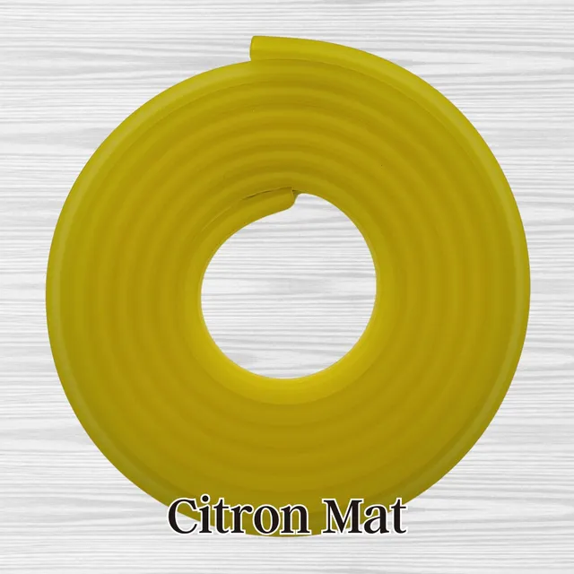 Artshop Gummy tube silicone citron mat 10 cm
