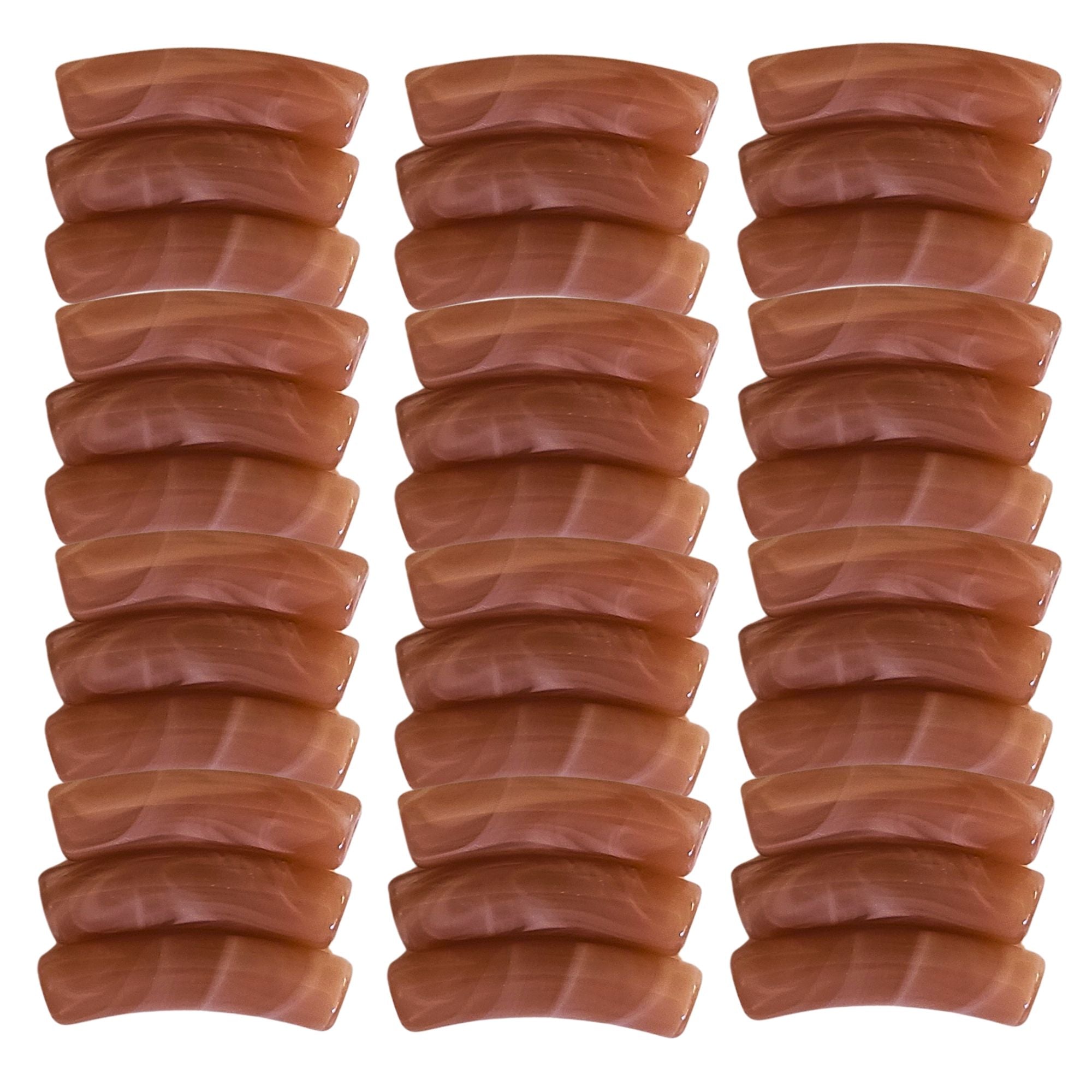 ARTSHOP TINY Tubes 54 tube terracotta marbré 5mm x10