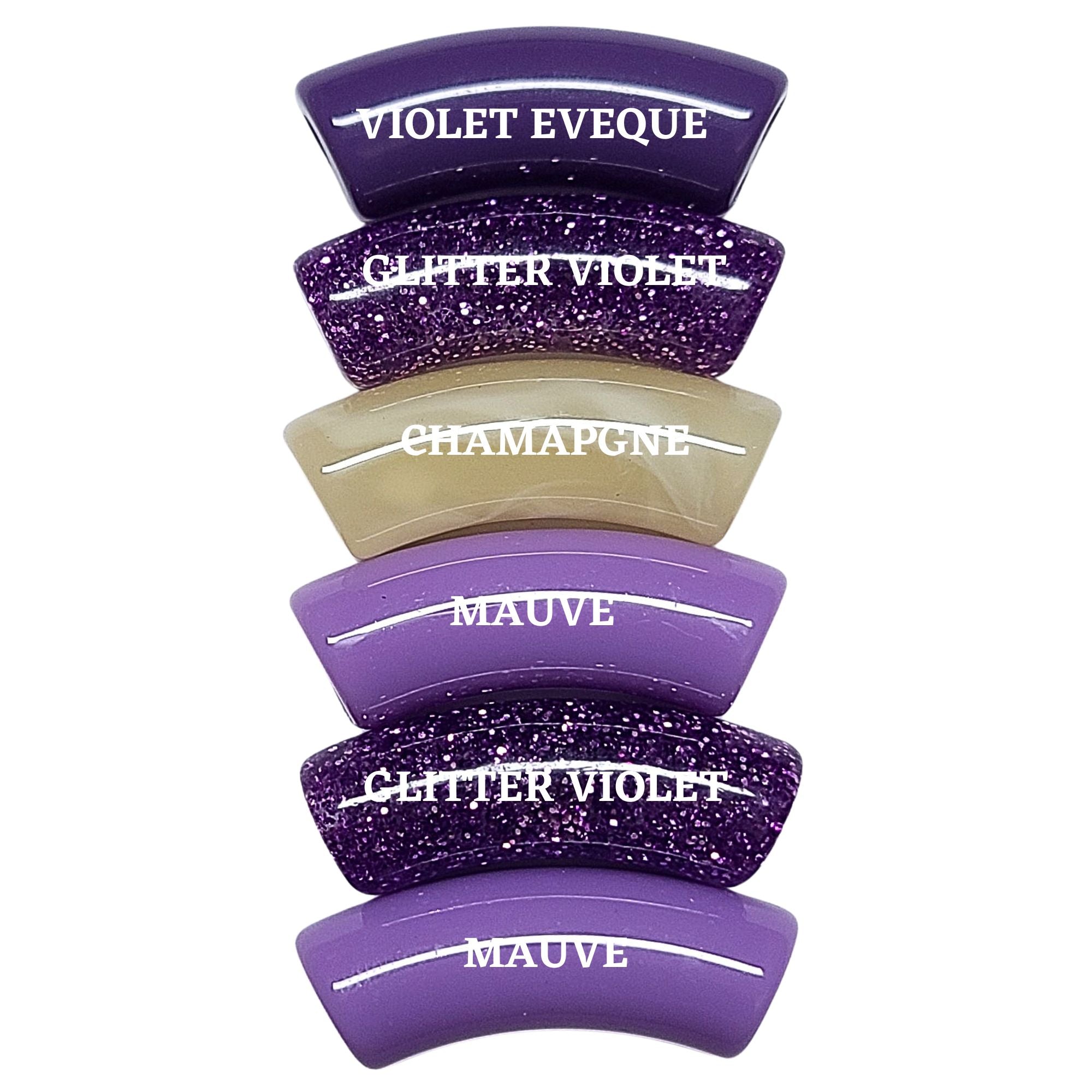ARTSHOP Camaieux 212 lot 6 tubes incurvés violet 12MM
