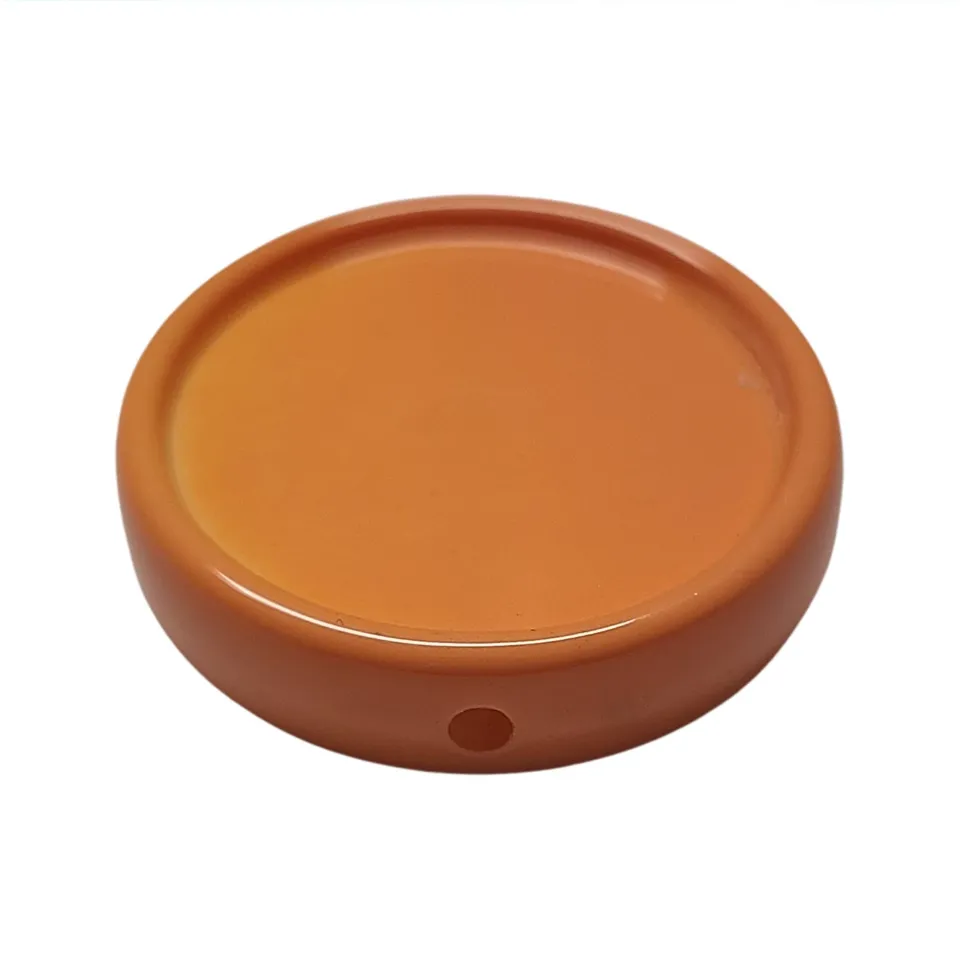 ARTSHOP Apprêts support cabochon 25mm orange x1