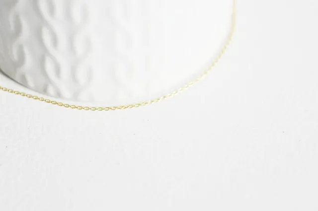 Gingerlily Chaînes YG1449 Chaîne Fine Gold-Filled 14K 1,1mm 1m
