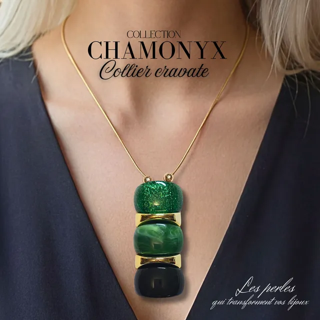 ARTSHOP Bijoux en KITS Chamonyx collier Forest kit
