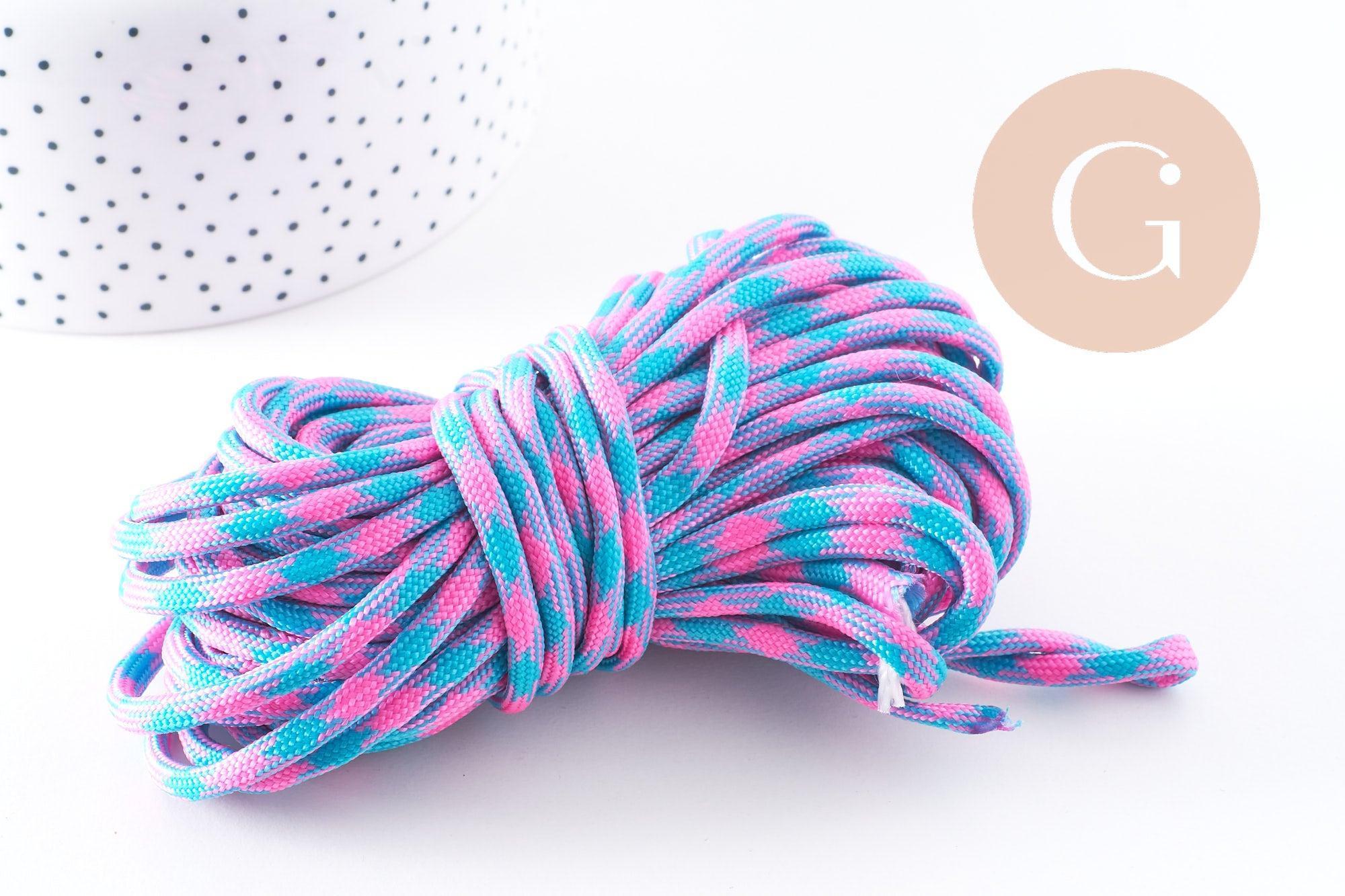 Gingerlily Cordons et fils G10272 cordon rose fuchsia 1m 4mm