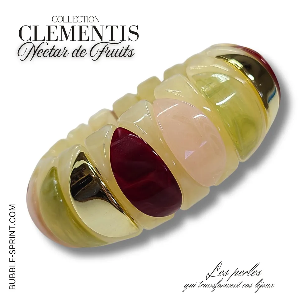 ARTSHOP Prêt-à-porter NECTAR bracelet Clémentis monté