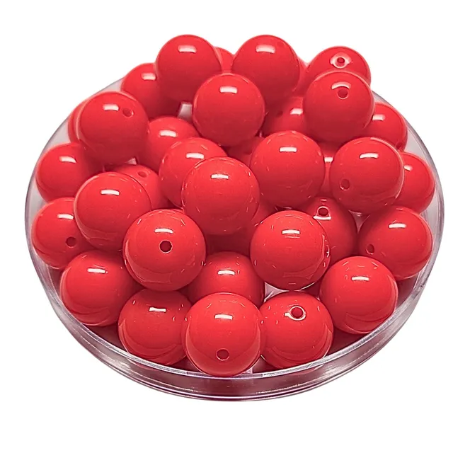 Artshop Boules 16MM Perles Néon Corail N°157 x15