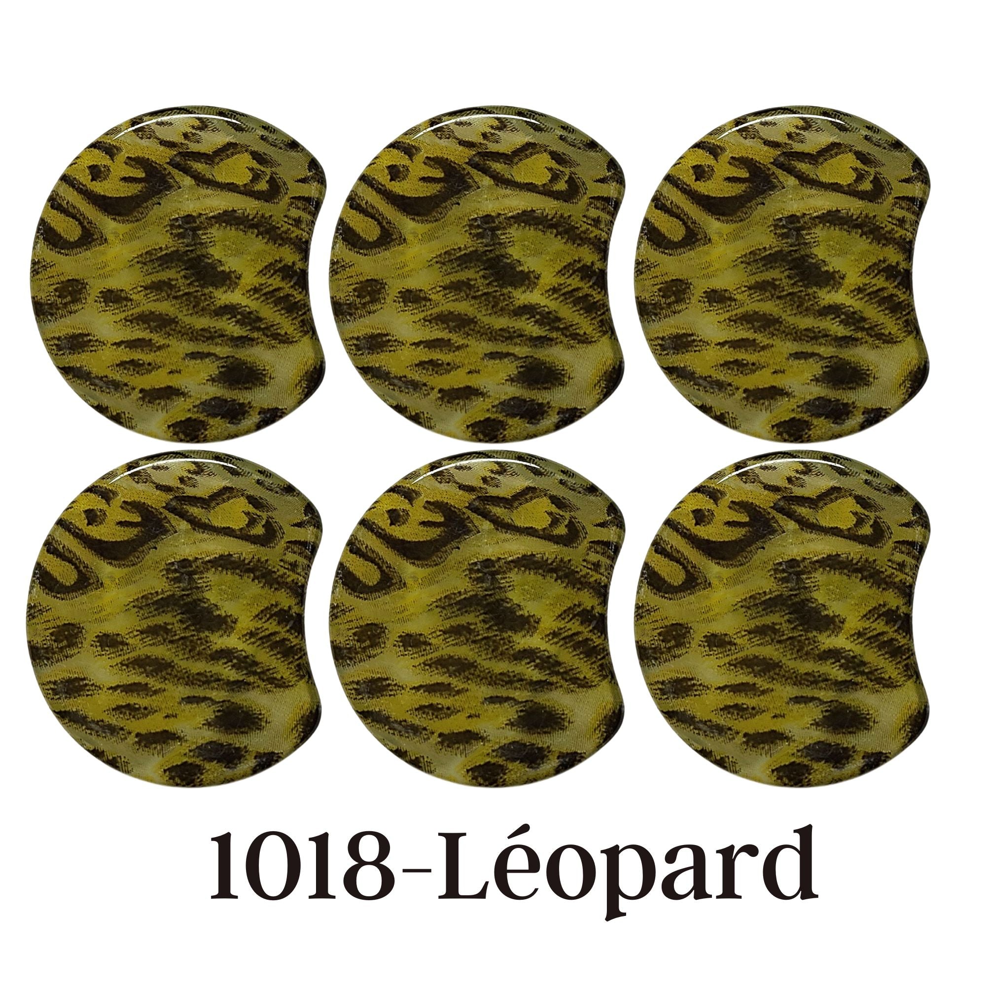 ARTSHOP Palets LUNE 1018 palet lune Léopard x1 résine