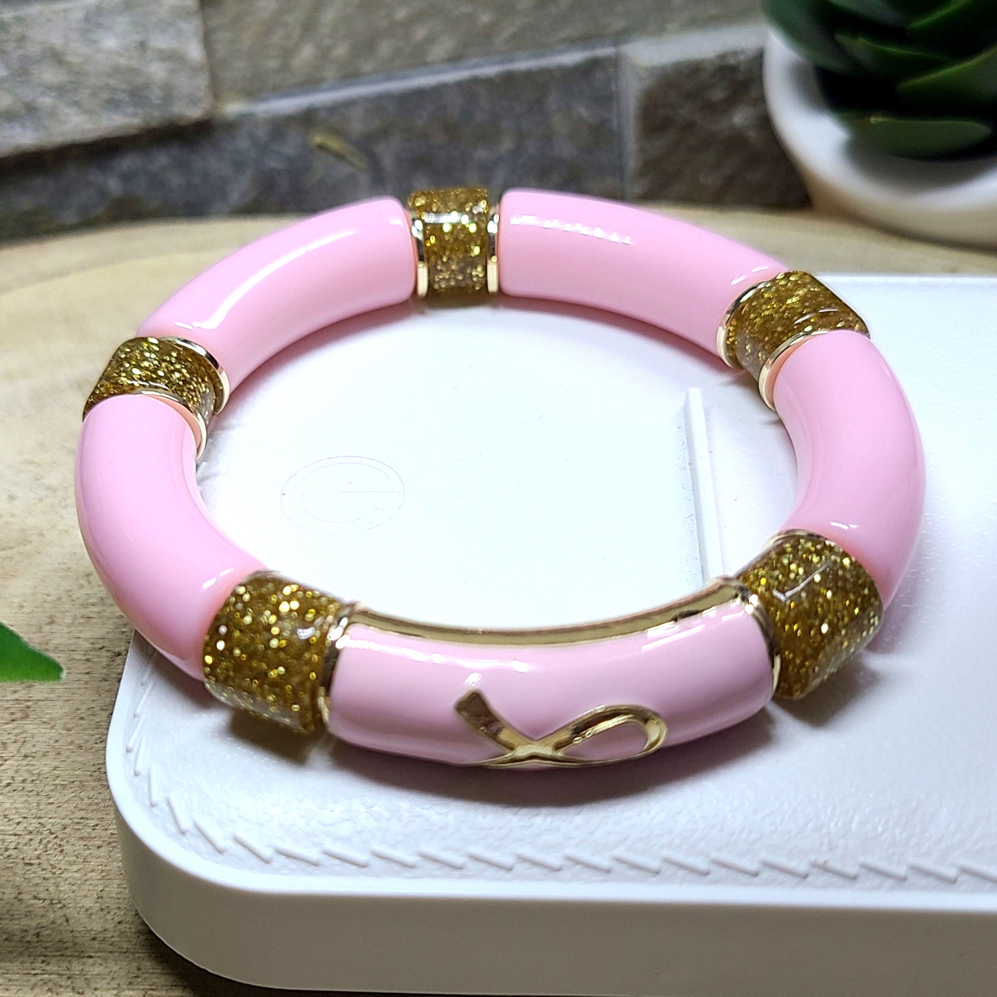 ARTSHOP Strass Émaillés 336 Tube Ruban Rose 12MM x1
