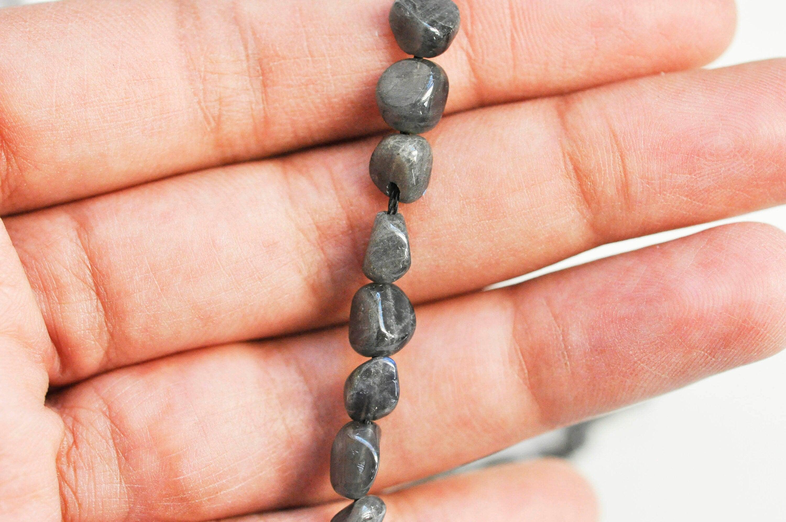 Gingerlily Perles Labradorite Nugget 9-11mm Fil 40 Perles