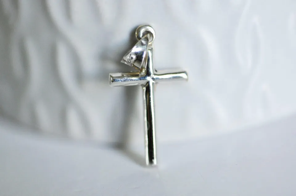 Gingerlily G1328 pendentif croix argent 925 25mm