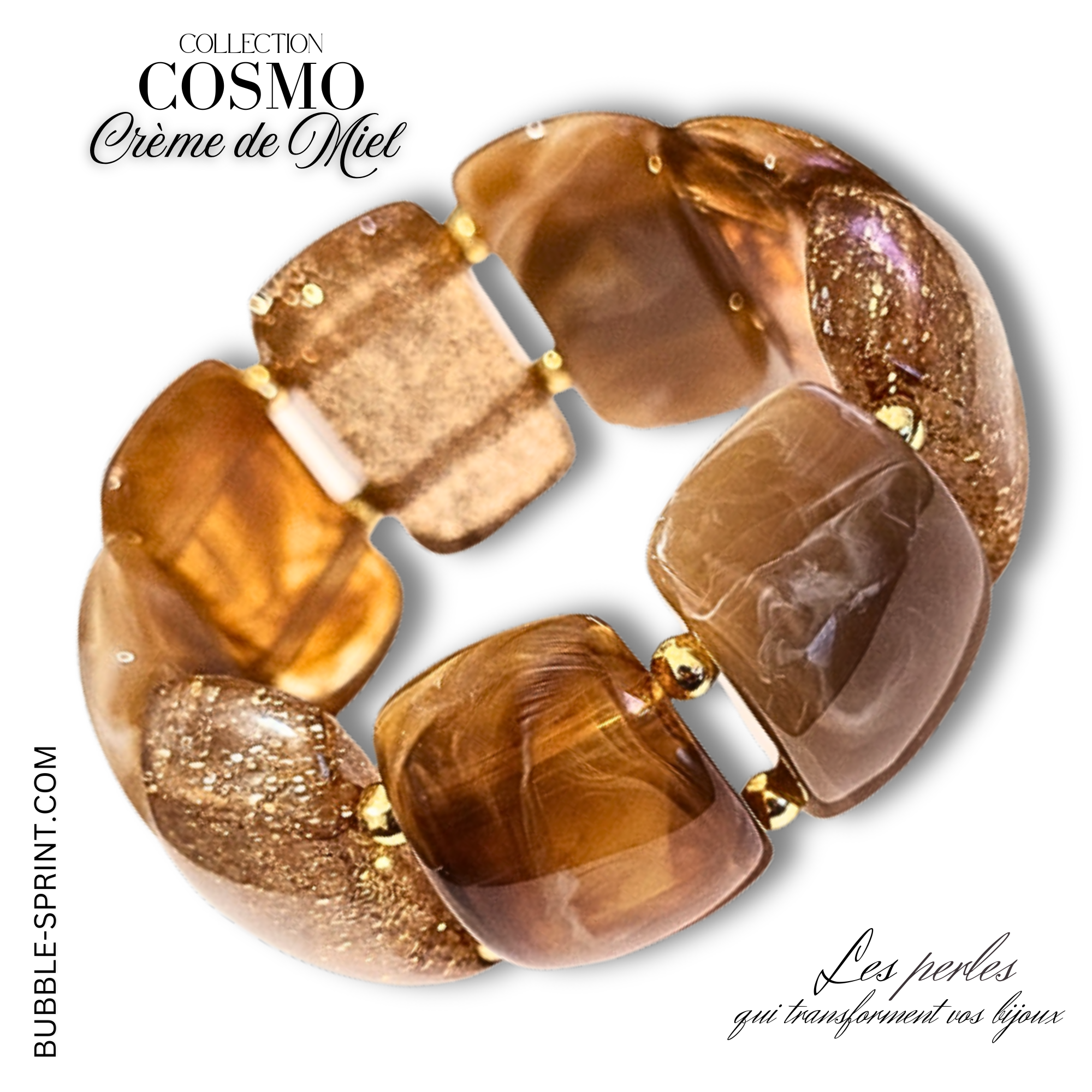 Artshop Cosmo kit bracelet crème de miel acrylique