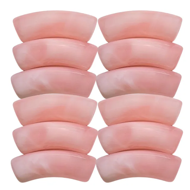 ARTSHOP Tubes Couleurs 253 perle tube rose marbré 12MM