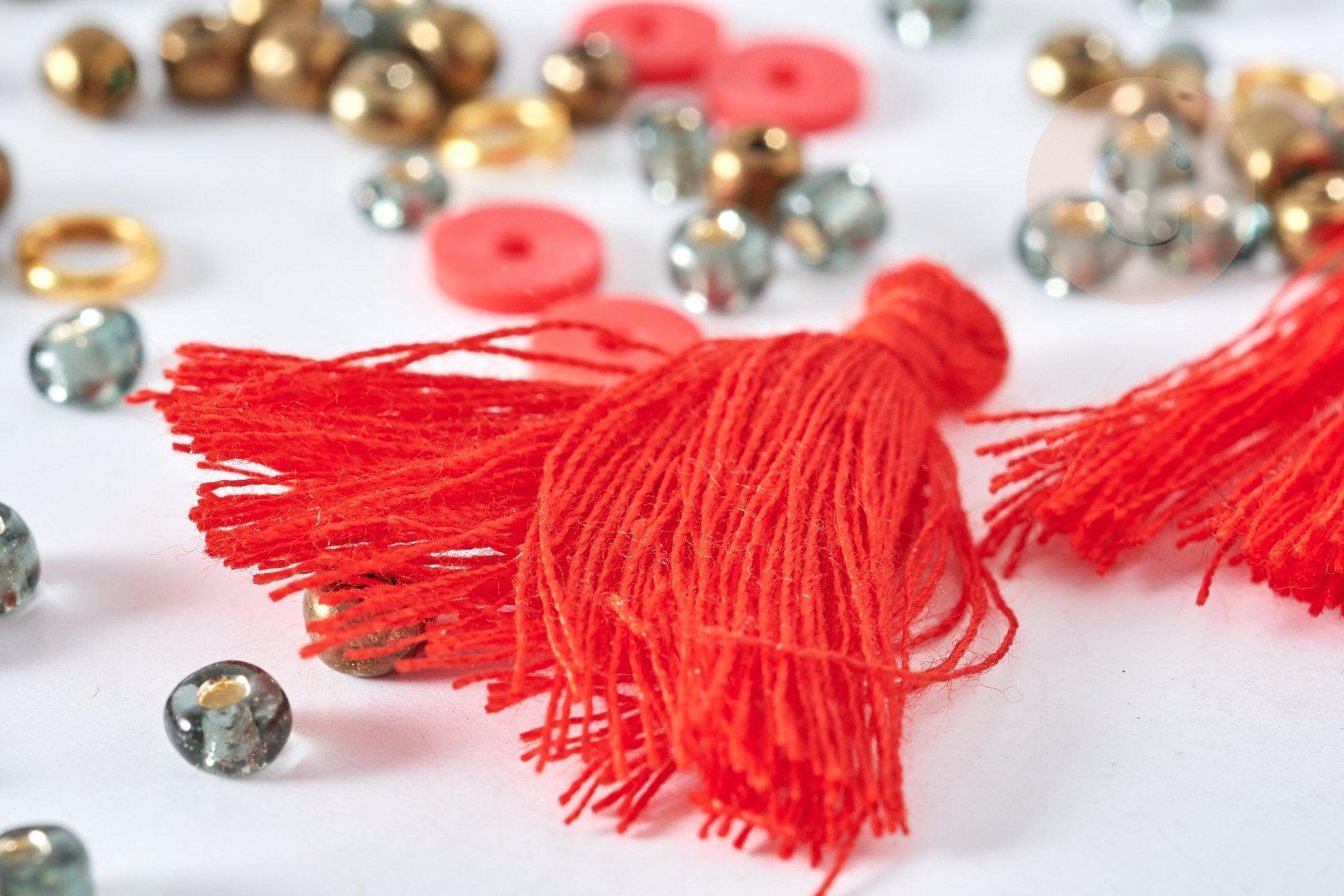 Gingerlily kit perles fruits rouges création bijoux x1
