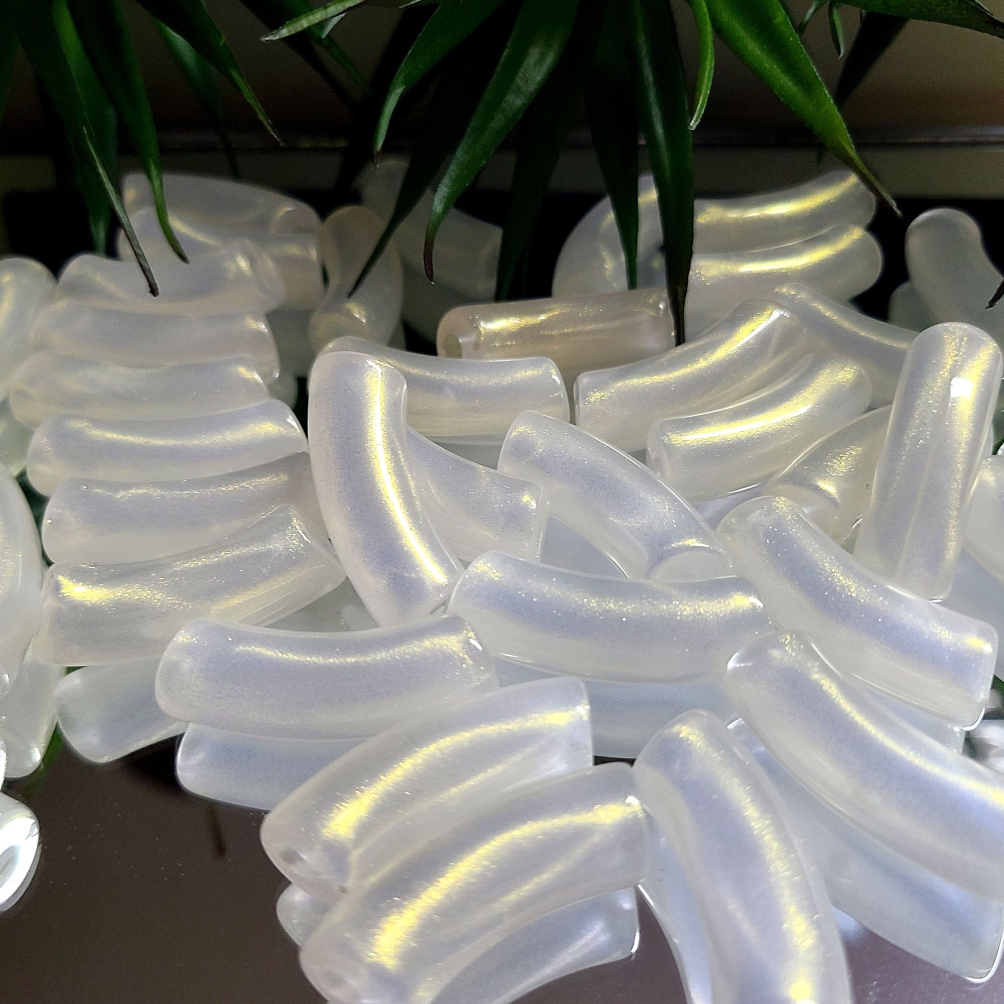 ARTSHOP 340 Tubes Pearl satin blanc 8MM x6 tubes